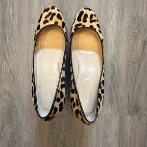 Calvin Klein Animal Print Flats